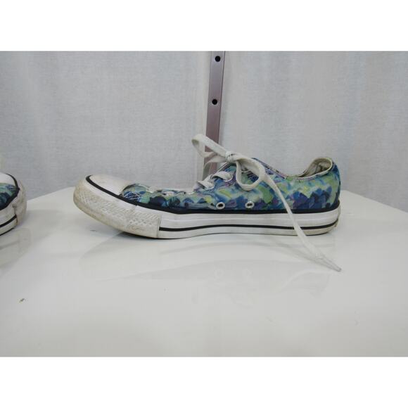 Converse Chuck Taylor All-Star Photo Real Low-Top Sneakers Blue Geometric US 9 - Picture 8 of 13